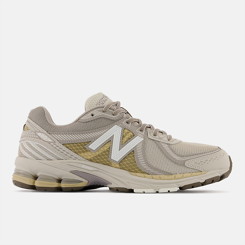 New Balance 860V2 Shoes Timberwolf with Moonbeam and Faded Workwear